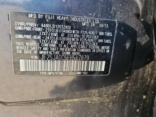 2014 SUBARU FORESTER 2.5I PREMIUM  