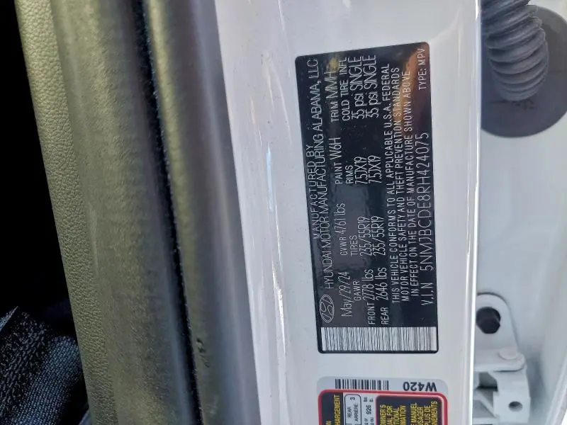 2024 HYUNDAI TUCSON SEL  