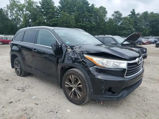 2016 TOYOTA HIGHLANDER XLE  