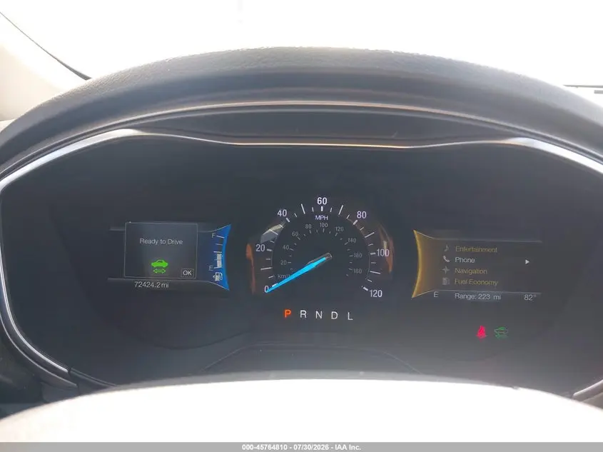 2019 FORD FUSION HYBRID SE