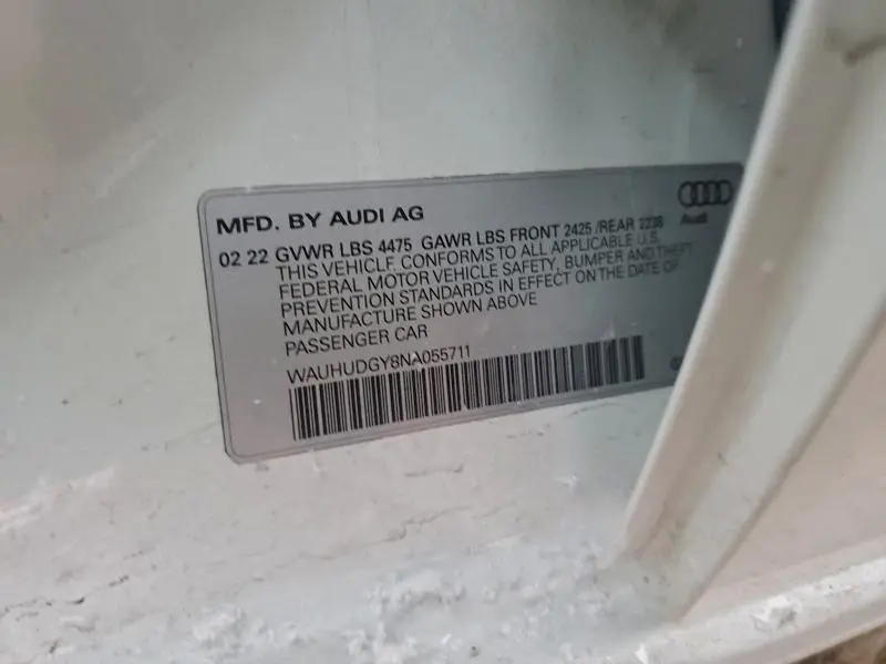 2022 AUDI A3 PREMIUM PLUS  