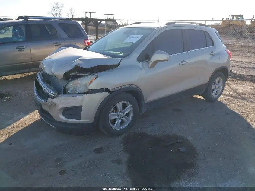 2016 CHEVROLET TRAX LT