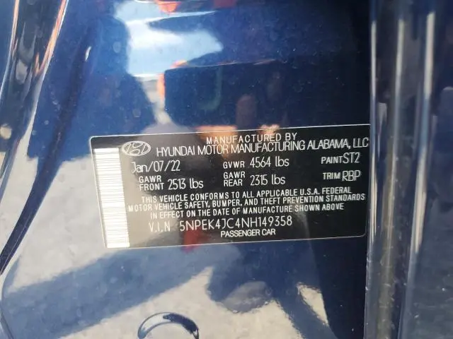 2022 HYUNDAI SONATA N LINE  