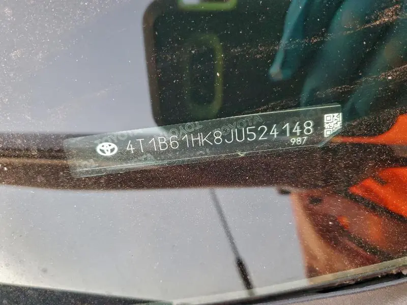 2018 TOYOTA CAMRY XSE  