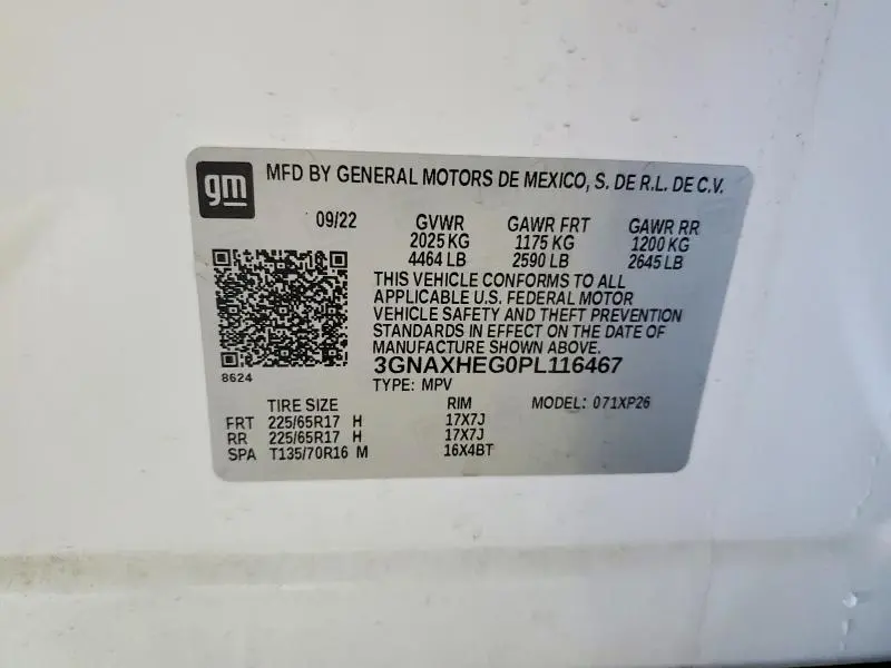 2023 CHEVROLET EQUINOX LS  