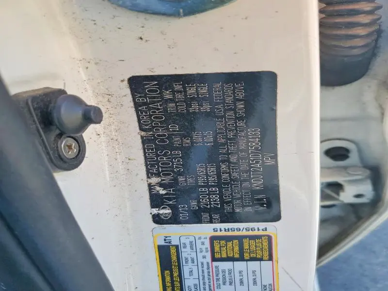 2013 KIA SOUL BASE  