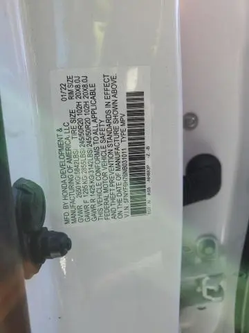 2022 HONDA PILOT BLACK  