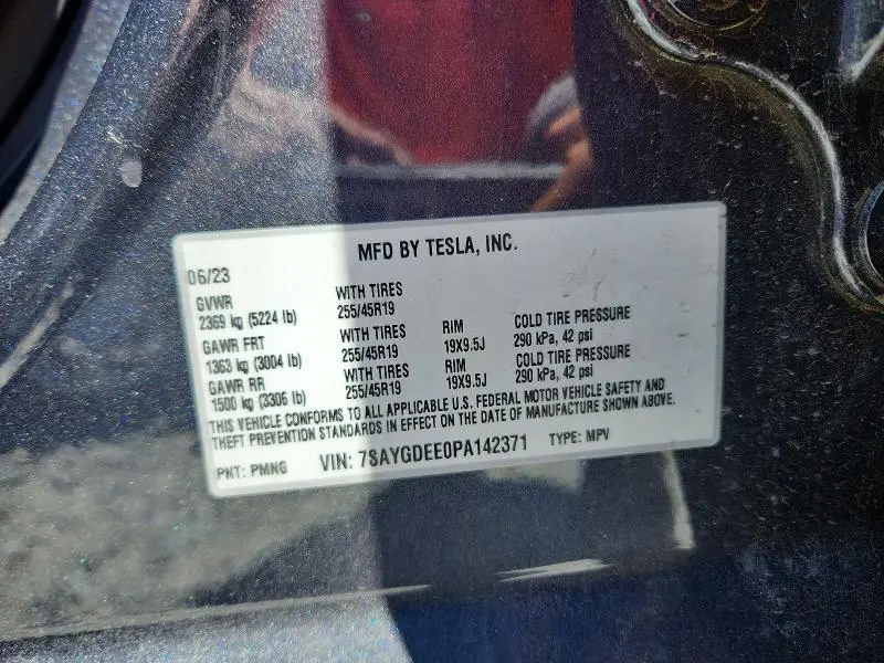 2023 TESLA MODEL Y   