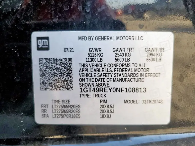 2022 GMC SIERRA K2500 DENALI  