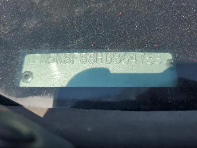 2017 FORD EXPLORER LIMITED  