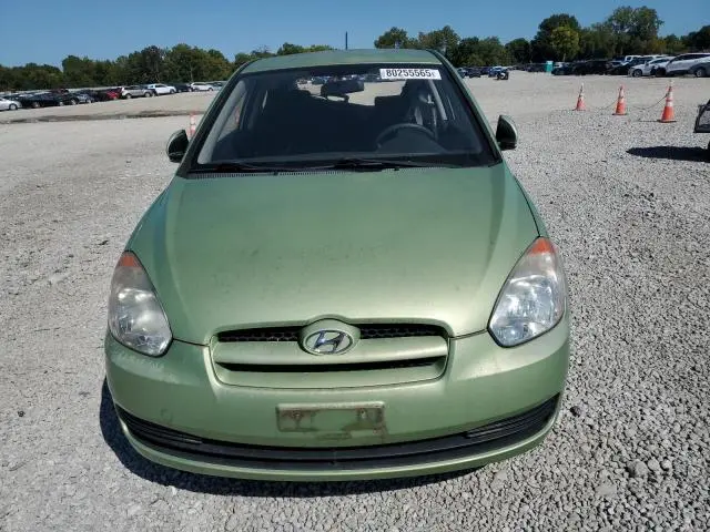 2010 HYUNDAI ACCENT BLUE