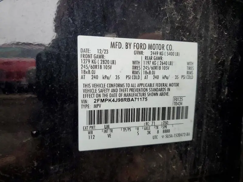 2024 FORD EDGE SEL  