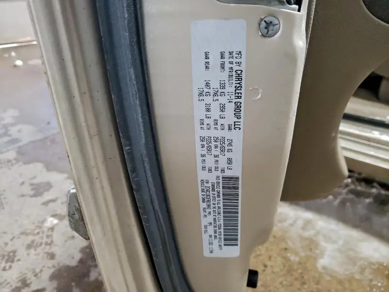 2015 CHRYSLER TOWN & COUNTRY TOURING  