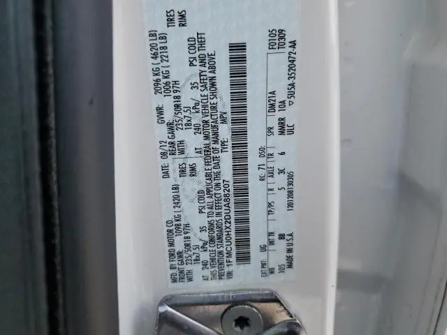 2013 FORD ESCAPE SEL  