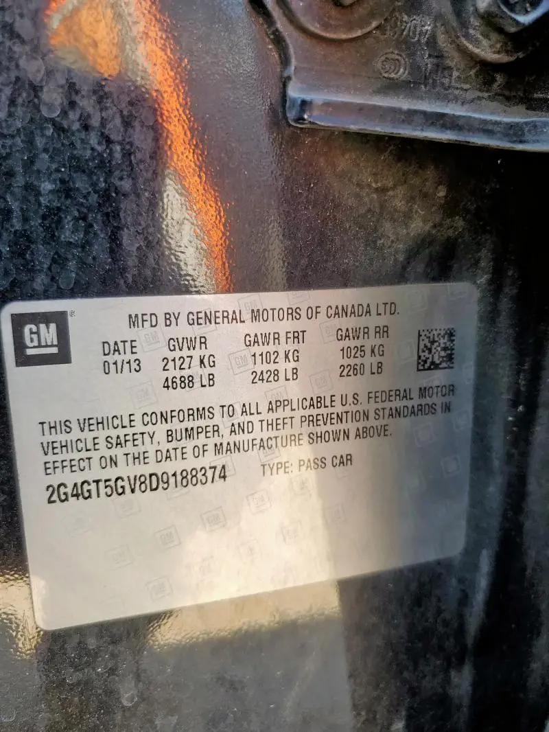 2013 BUICK REGAL PREMIUM  