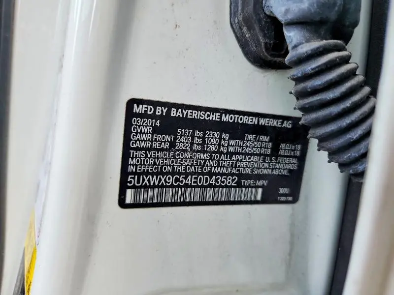 2014 BMW X3 XDRIVE28I  