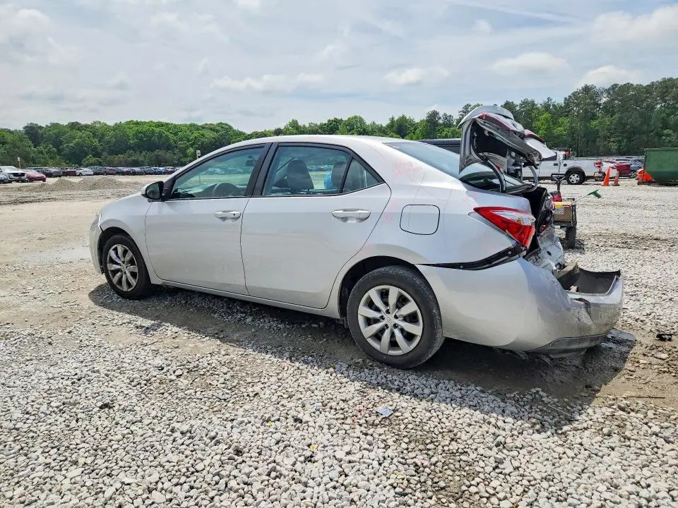 2016 TOYOTA COROLLA LE  
