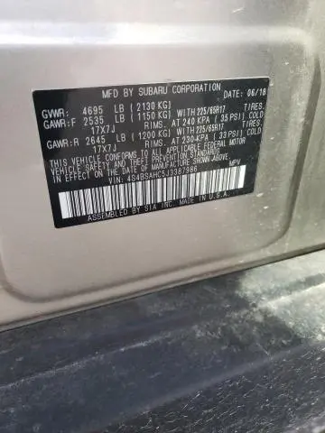 2018 SUBARU OUTBACK 2.5I PREMIUM