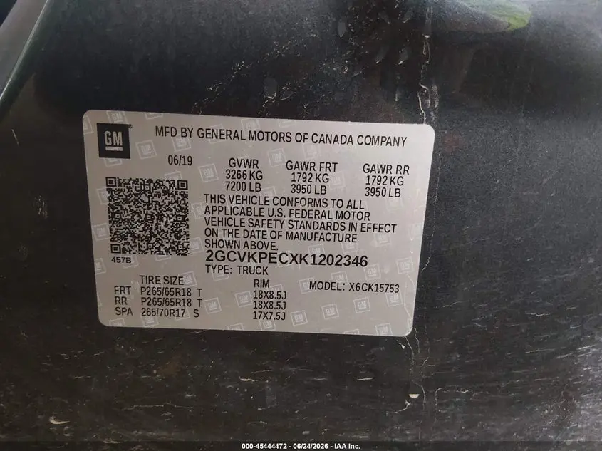 2019 CHEVROLET SILVERADO 1500 LD LT