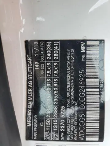 2014 MERCEDES-BENZ GLK 350  