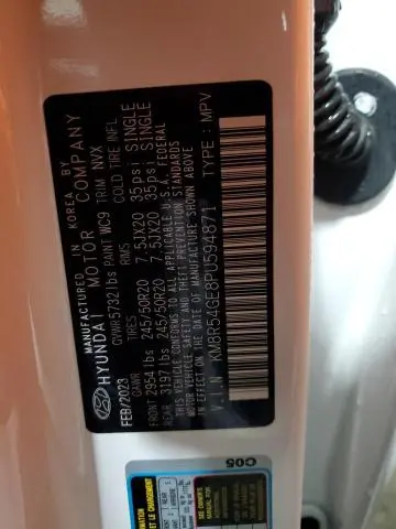 2023 HYUNDAI PALISADE LIMITED  