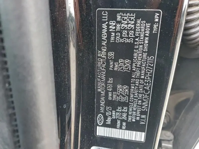 2023 HYUNDAI TUCSON SEL  