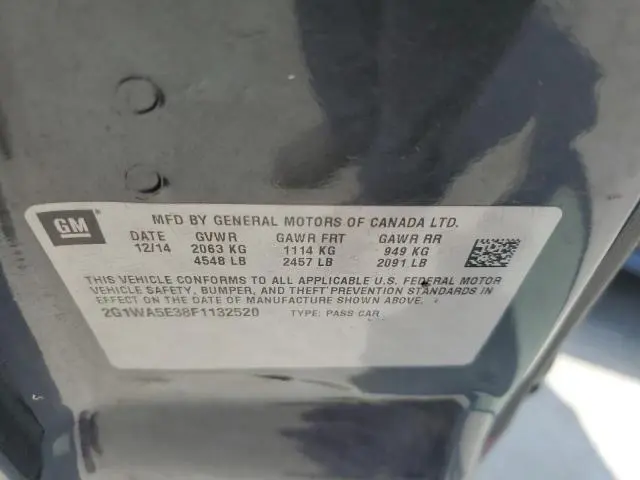 2015 CHEVROLET IMPALA LIMITED LS  