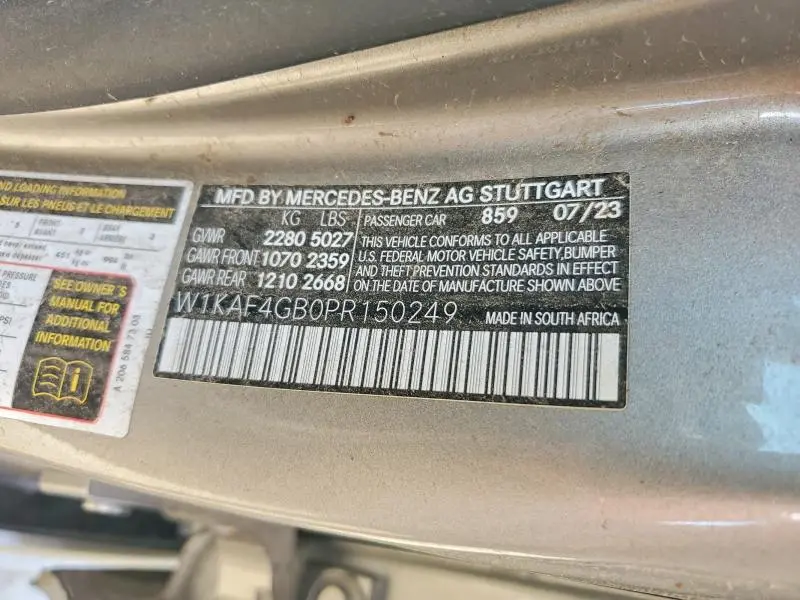 2023 MERCEDES-BENZ C 300  