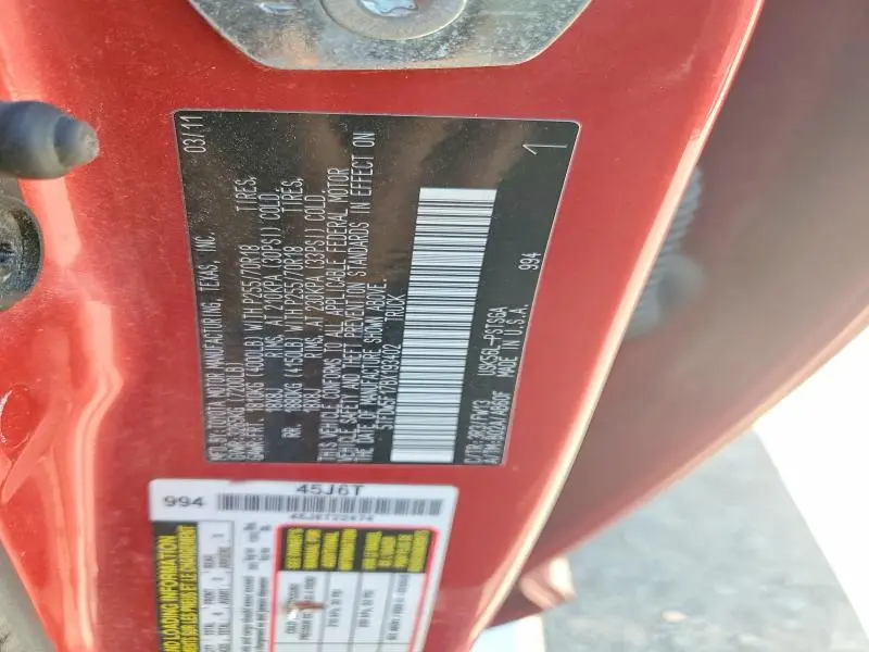 2011 TOYOTA TUNDRA CREWMAX SR5  