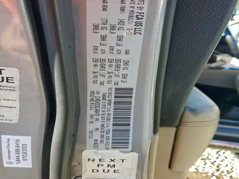 2016 DODGE DURANGO LIMITED  