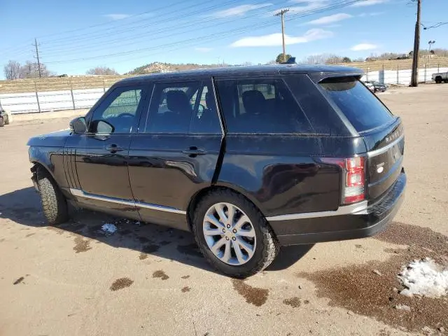 2016 LAND ROVER RANGE ROVER HSE