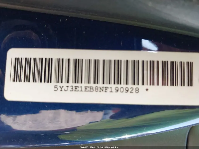 2022 TESLA MODEL 3 LONG RANGE DUAL MOTOR ALL-WHEEL DRIVE