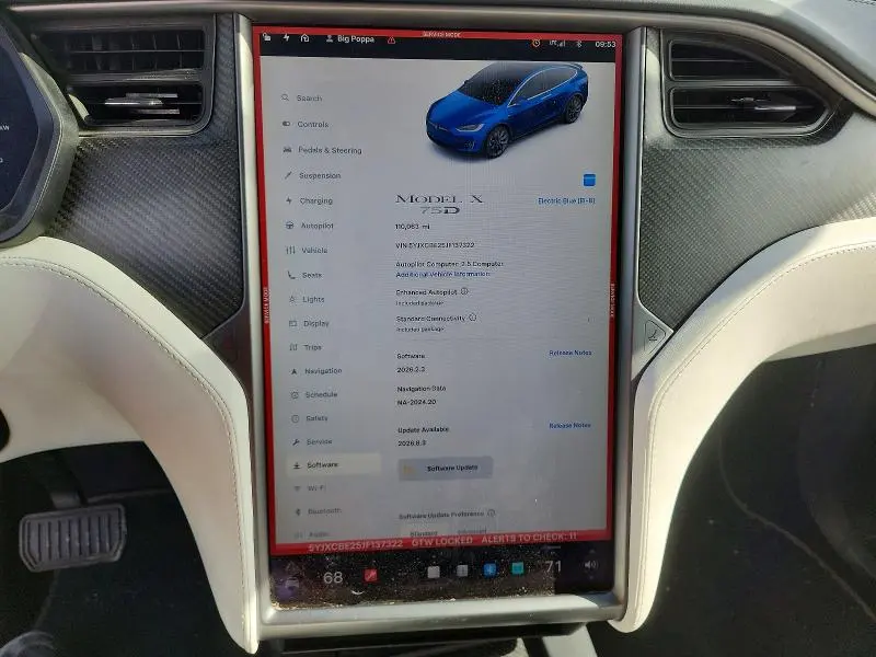 2018 TESLA MODEL X   