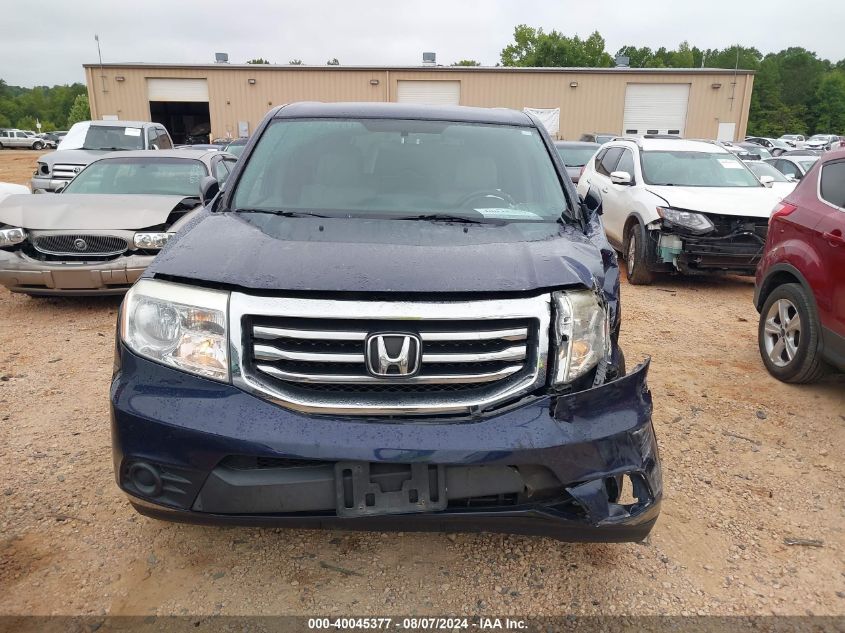 2013 HONDA PILOT LX