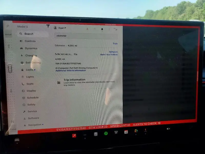 2026 TESLA MODEL S   