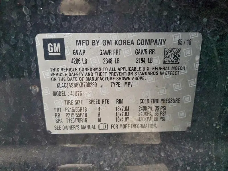 2019 BUICK ENCORE PREFERRED  