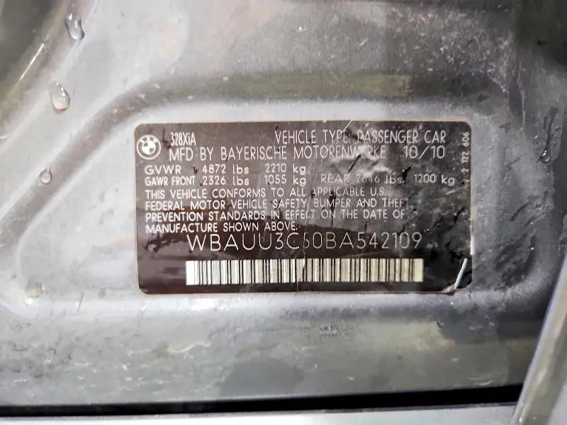 2011 BMW 328 XI  