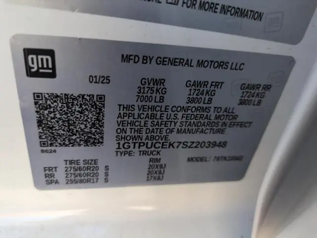 2025 GMC SIERRA K1500 ELEVATION  
