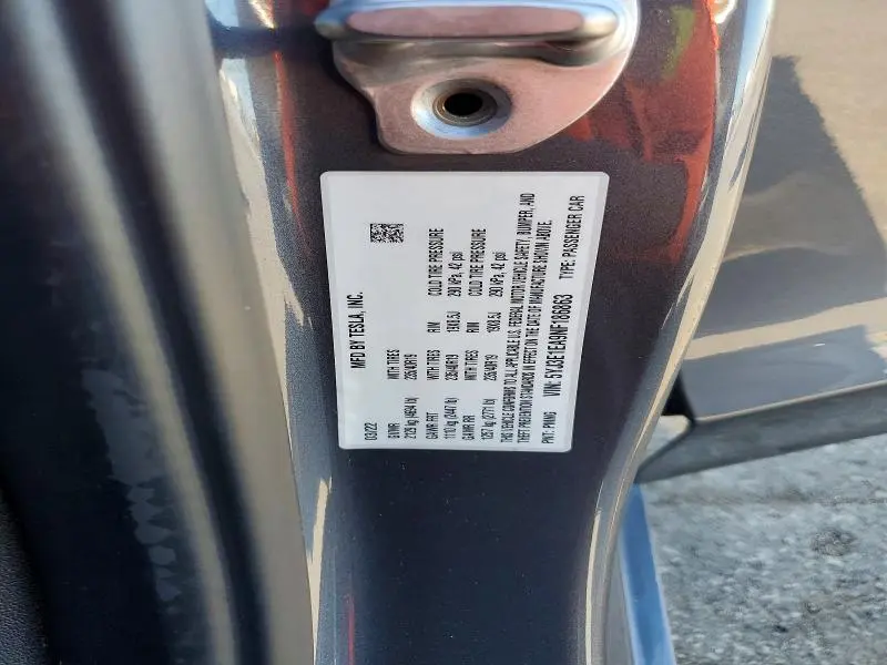 2022 TESLA MODEL 3   