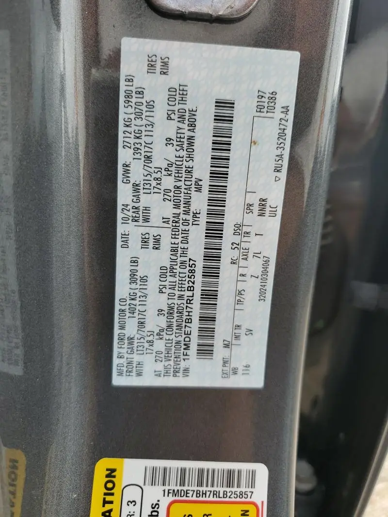 2024 FORD BRONCO BIG BEND  