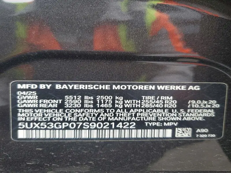 2025 BMW X3 30 XDRIVE  