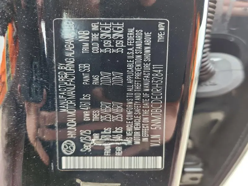 2024 HYUNDAI TUCSON SEL  