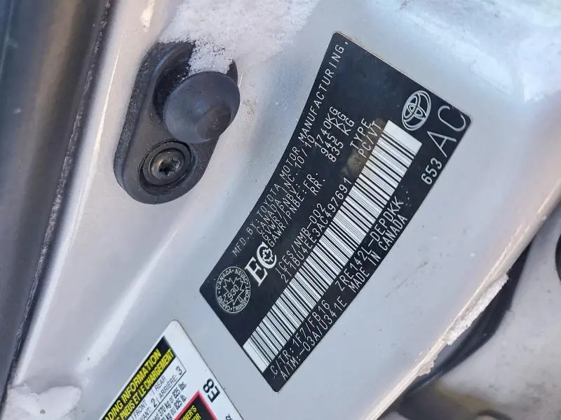 2010 TOYOTA COROLLA BASE  