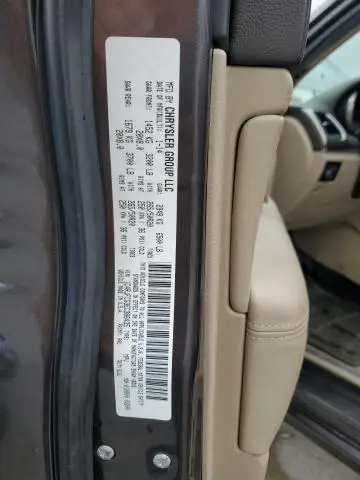 2014 JEEP GRAND CHEROKEE OVERLAND  