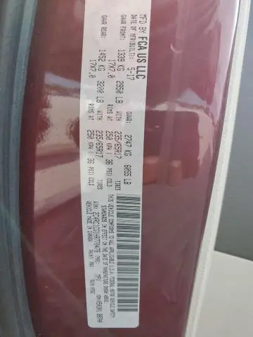 2017 CHRYSLER PACIFICA LX  