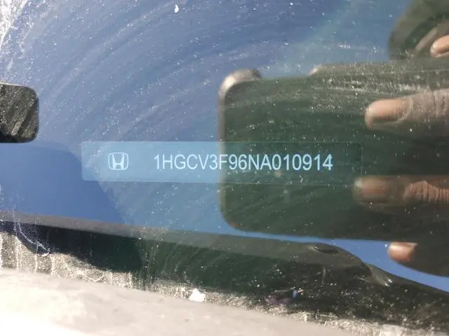 2022 HONDA ACCORD TOURING HYBRID  