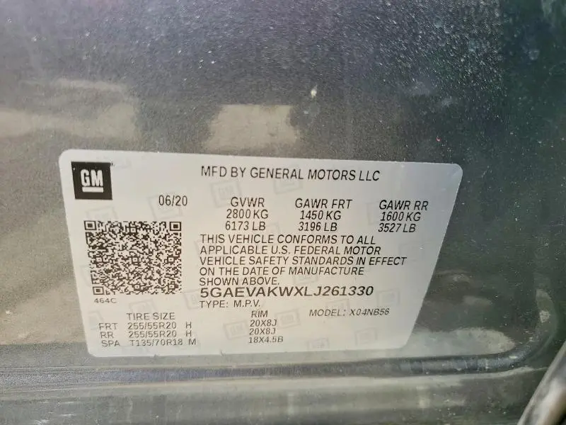 2020 BUICK ENCLAVE ESSENCE  