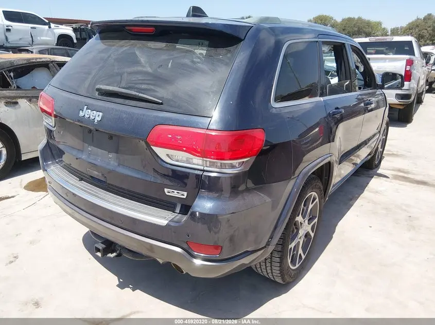 2018 JEEP GRAND CHEROKEE STERLING EDITION 4X2