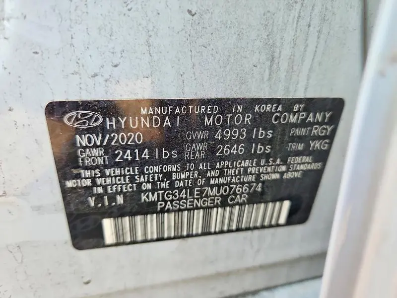 2021 GENESIS G70 3.3T  