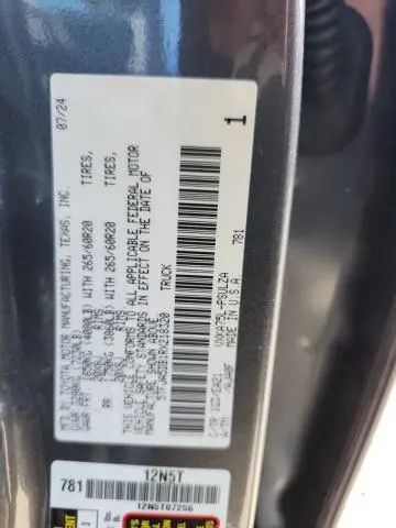 2024 TOYOTA TUNDRA CREWMAX LIMITED  